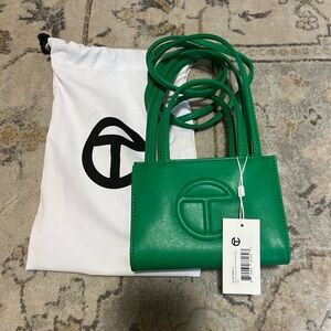 Small Telfar Greenscreen NWT